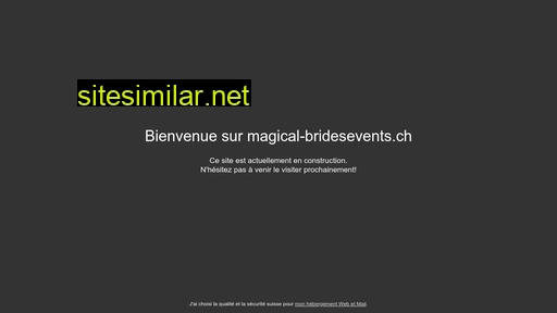 bridesevents.ch alternative sites