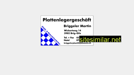 briggelermartin.ch alternative sites