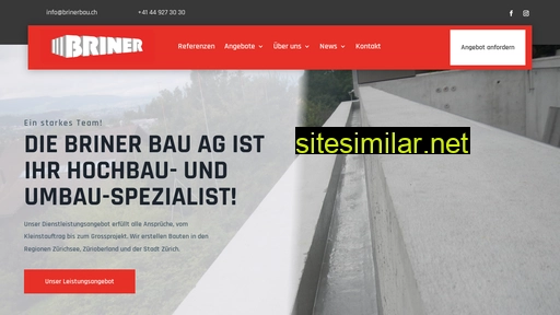 brinerbau.ch alternative sites