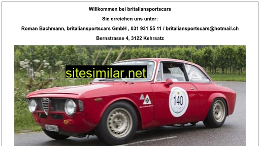 britaliansportscars.ch alternative sites