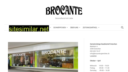 brocante-grenchen.ch alternative sites