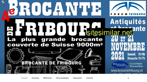 brocantefribourg.ch alternative sites