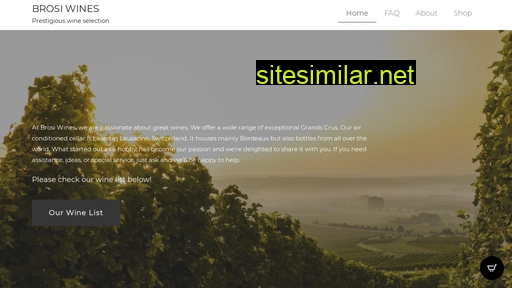 brosi-wines.ch alternative sites