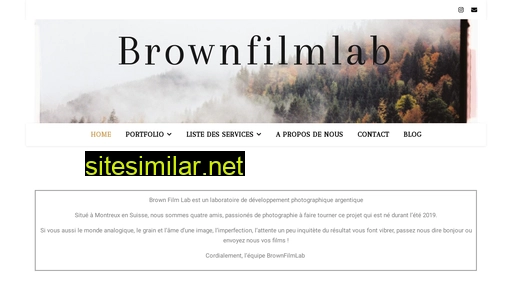 Brownfilmlab similar sites