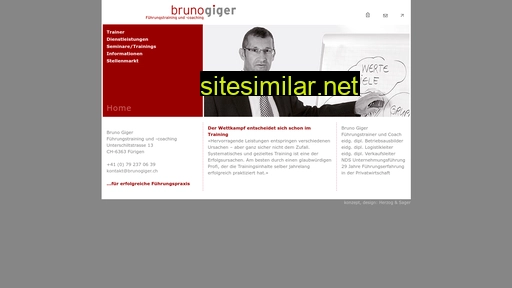 brunogiger.ch alternative sites