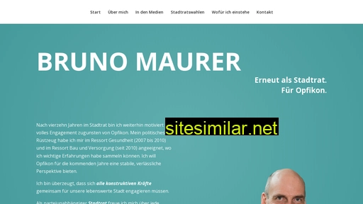 brunomaurer.ch alternative sites