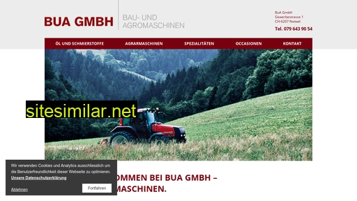 bua-gmbh.ch alternative sites