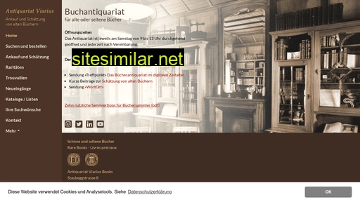 buchantiquariate.ch alternative sites