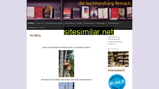buchhandlung-reinach.ch alternative sites
