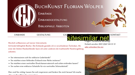 buchkunst-wolper.ch alternative sites