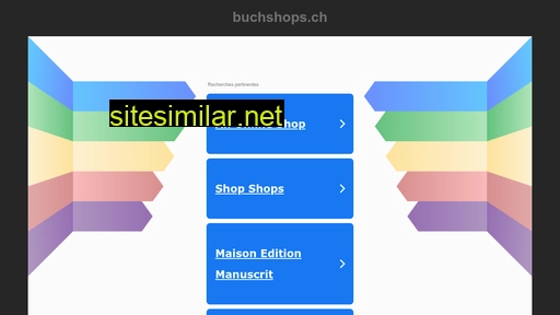 buchshops.ch alternative sites