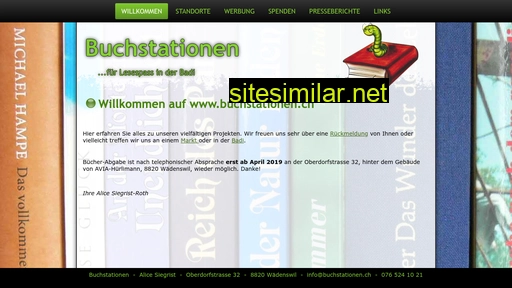 buchstationen.ch alternative sites