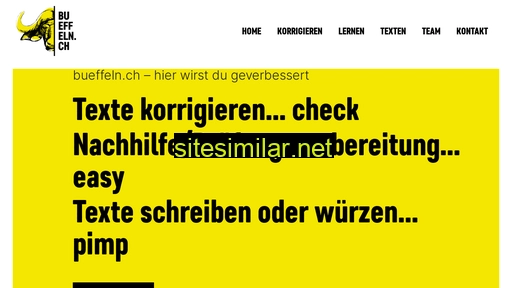 bueffeln.ch alternative sites