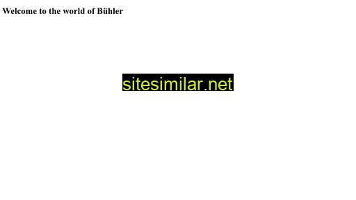 buehler-lu.ch alternative sites
