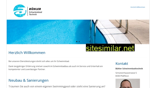 buehler-schwimmbad.ch alternative sites