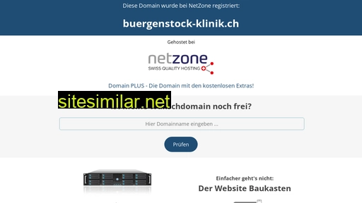 buergenstock-klinik.ch alternative sites