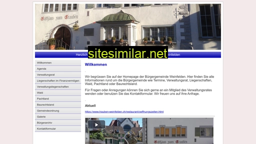 buergergemeinde-weinfelden.ch alternative sites
