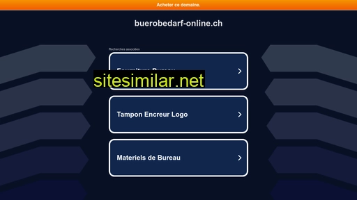 buerobedarf-online.ch alternative sites
