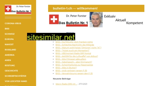 bulletin-1.ch alternative sites