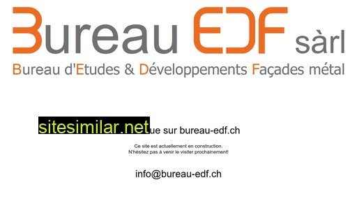 bureau-edf.ch alternative sites