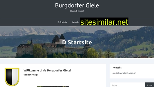 burgdorfergiele.ch alternative sites