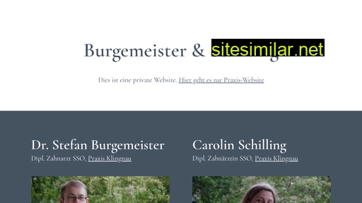burgemeister-schilling.ch alternative sites
