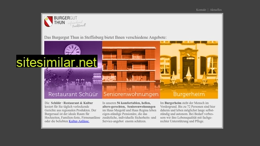 burgergut.ch alternative sites