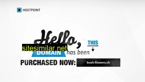 bush-flowers.ch alternative sites