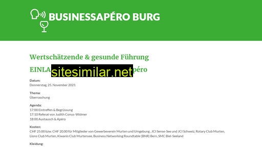 business-apero.ch alternative sites