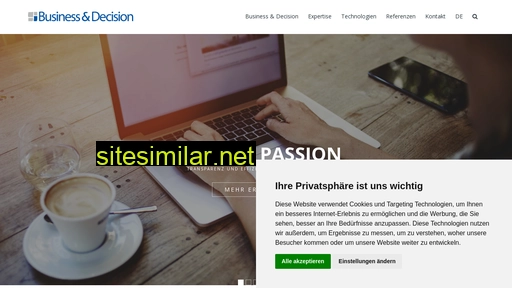 businessdecision.ch alternative sites