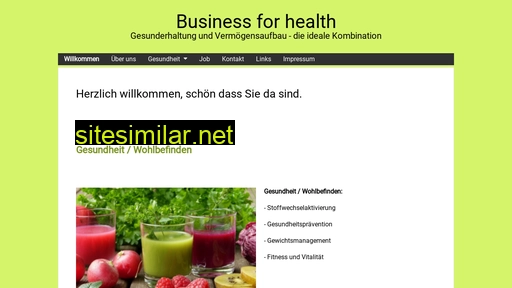 businessforhealth.ch alternative sites