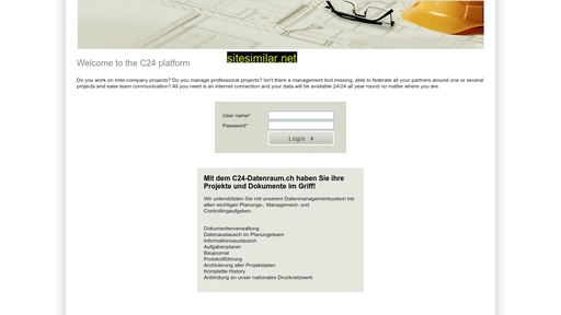 c24-datenraum.ch alternative sites