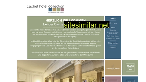 cachet-hotels.ch alternative sites
