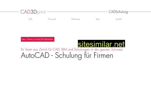 cad3dprint.ch alternative sites