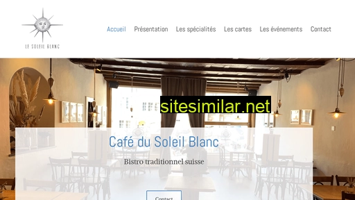 Cafe-dusoleilblanc similar sites