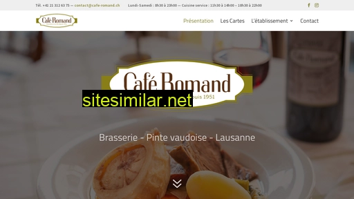 cafe-romand.ch alternative sites