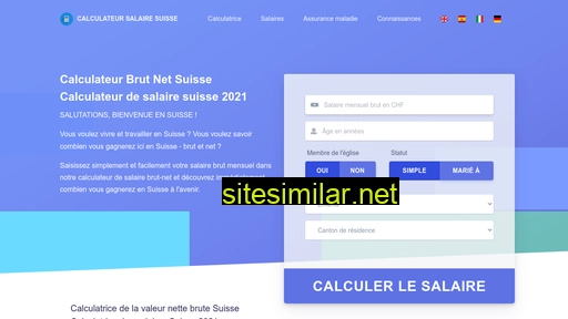 Calculateur-salaire-suisse similar sites