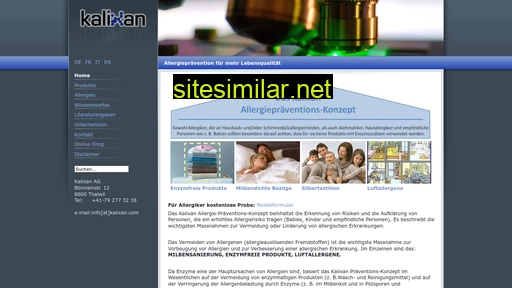 calixan.ch alternative sites