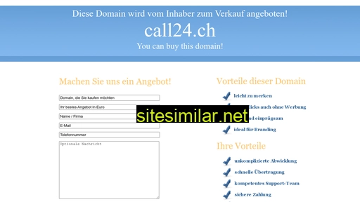 call24.ch alternative sites