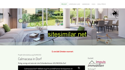 calmacasa-dorf.ch alternative sites