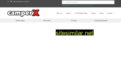 camperx.ch alternative sites
