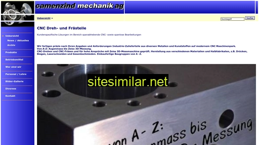 camenzind-mechanik-ag.ch alternative sites