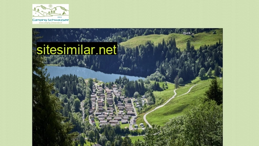camping-schwarzsee.ch alternative sites
