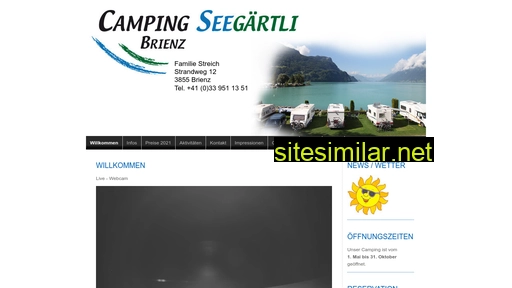 camping-seegaertli.ch alternative sites
