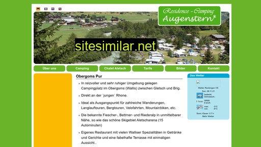 campingaugenstern.ch alternative sites