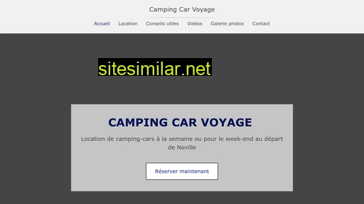 campingcarvoyages.ch alternative sites