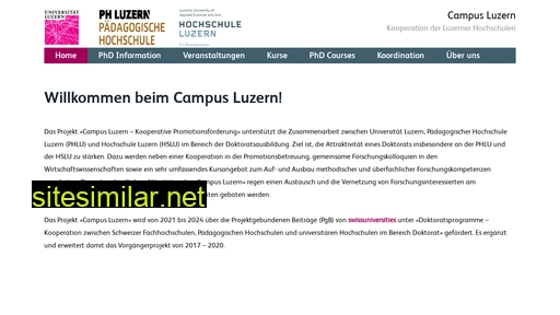 campus-luzern.ch alternative sites
