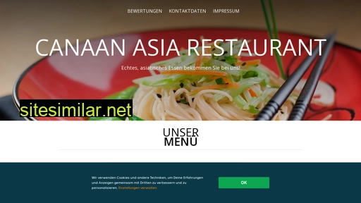 canaan-asia-restaurant.ch alternative sites