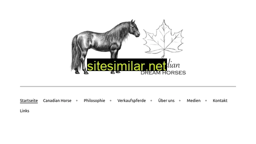 canadian-dream-horses.ch alternative sites