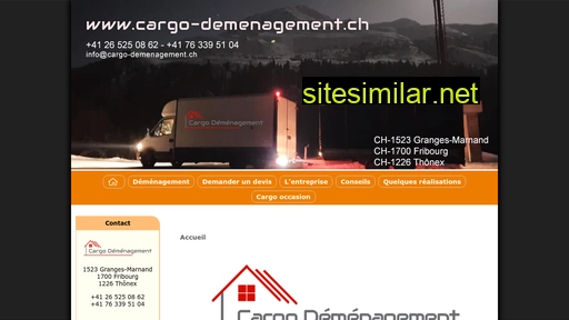 cargo-demenagement.ch alternative sites